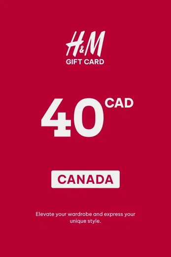 H&M 40 CAD Gift Card (Canada) gallery image 2