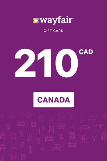 Wayfair 210 CAD Gift Card (Canada) gallery image 2