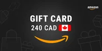 Amazon 240 CAD Gift Card (Canada) thumb 2