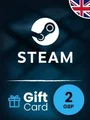 Steam Wallet 2 GBP Gift Card (United Kingdom) thumb 2