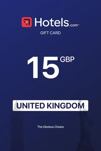 Hotels.com 15 GBP Gift Card (United Kingdom) gallery image 2