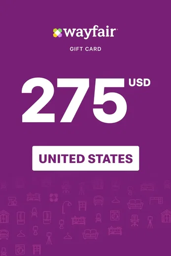 Wayfair 275 USD Gift Card (United States) gallery image 2