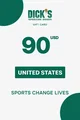 Dick's Sporting Goods 90 USD Gift Card (United States) thumb 2