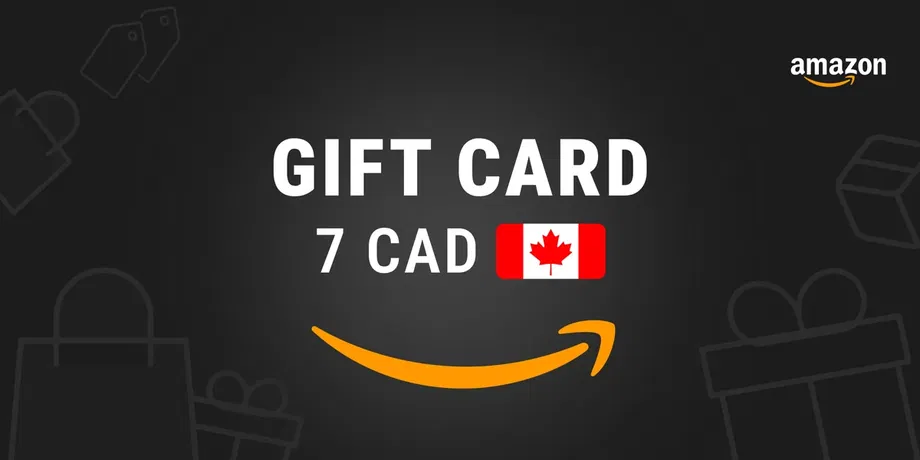 Amazon 7 CAD Gift Card (Canada) gallery image 2