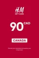 H&M 90 CAD Gift Card (Canada) thumb 2