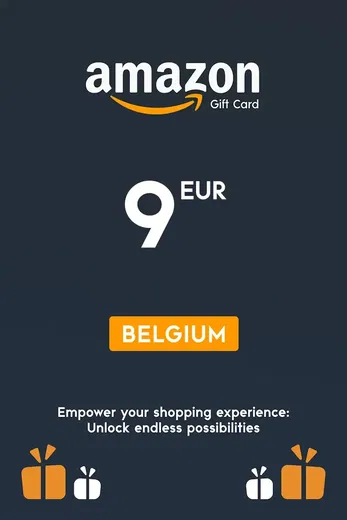 Amazon 9 EUR Gift Card (Belgium) gallery image 2