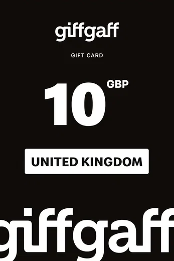 Giff Gaff 10 GBP Gift Card (United Kingdom) gallery image 2