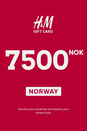 H&M 7500 NOK Gift Card (Norway) gallery image 2