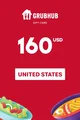 GrubHub 160 USD Gift Card (United States) thumb 2