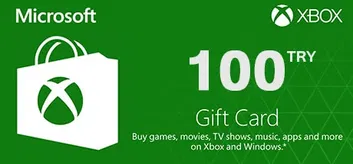Xbox 100 TRY Gift Card (Global)