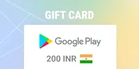 Google Play 200 INR Gift Card (India) thumb 2