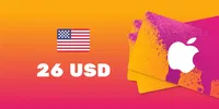 Apple iTunes 26 USD Gift Card (United States) thumb 2