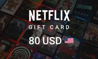 Netflix 80 USD Gift Card (United States) thumb 1