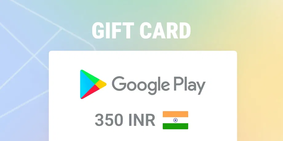 Google Play 350 INR Gift Card (India) gallery image 2