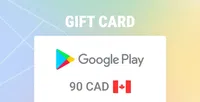 Google Play 90 CAD Gift Card (Canada) thumb 2