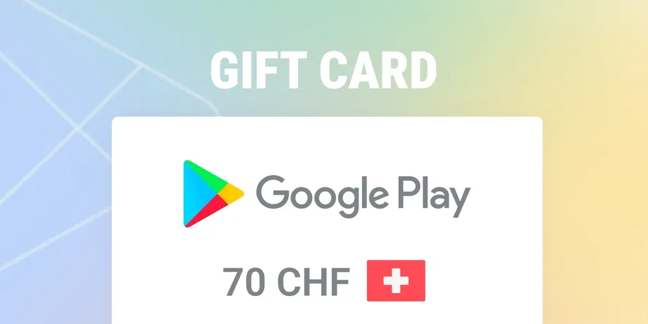 Google Play 70 CHF Gift Card (Switzerland) gallery image 2