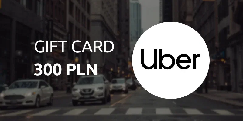 Uber 300 PLN Gift Card (Poland) gallery image 2
