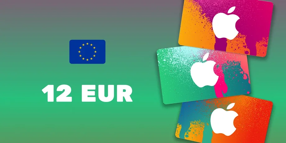 Apple iTunes 12 EUR Gift Card (Ireland) gallery image 2