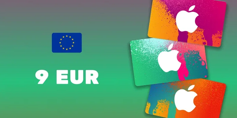 Apple iTunes 9 EUR Gift Card (Ireland) gallery image 2
