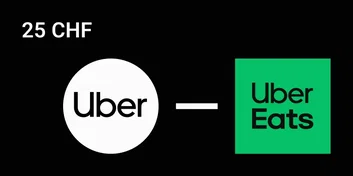 Uber 25 CHF Gift Card (Global)