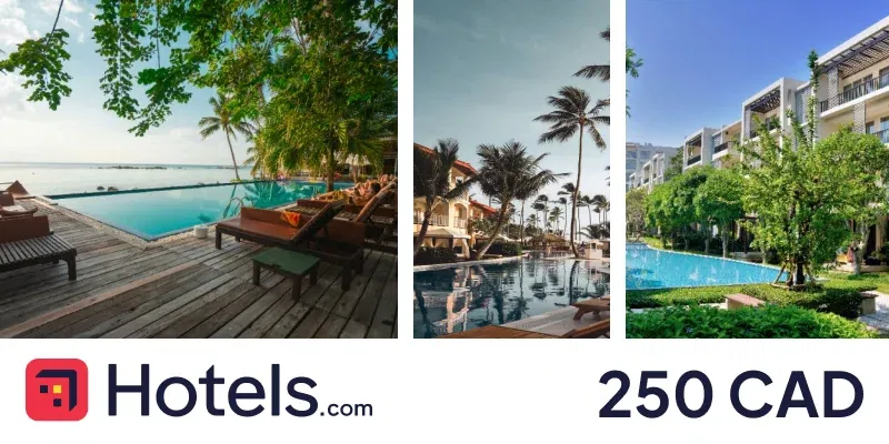 Hotels.com 250 CAD Gift Card (Global) gallery image 2