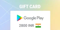 Google Play 2800 INR Gift Card (India) thumb 2