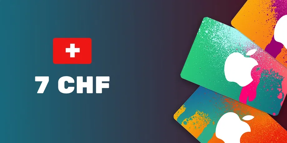Apple iTunes 7 CHF Gift Card (Switzerland) gallery image 2