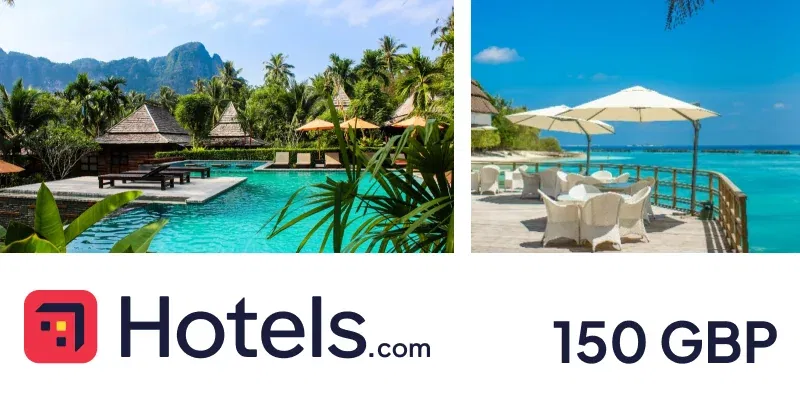Hotels.com 150 GBP Gift Card (Global) gallery image 2