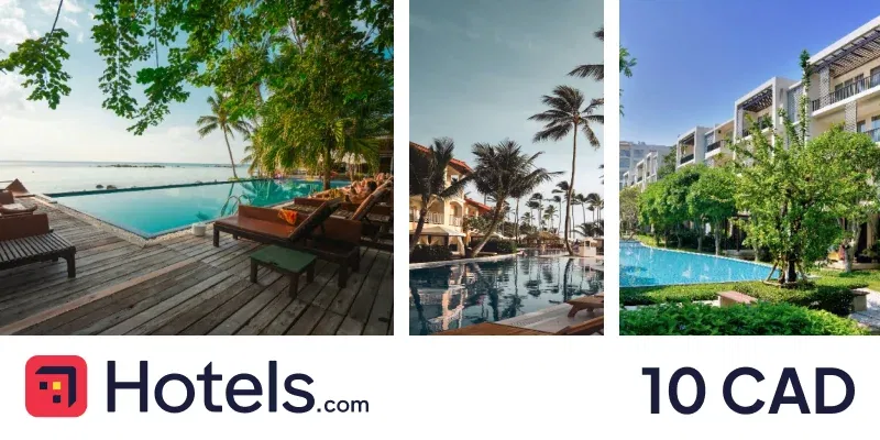 Hotels.com 10 CAD Gift Card (Global) gallery image 2
