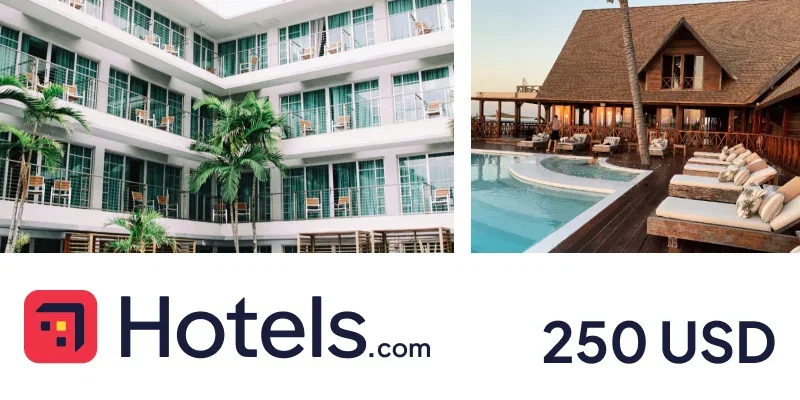 Hotels.com 250 USD Gift Card (Global) gallery image 2