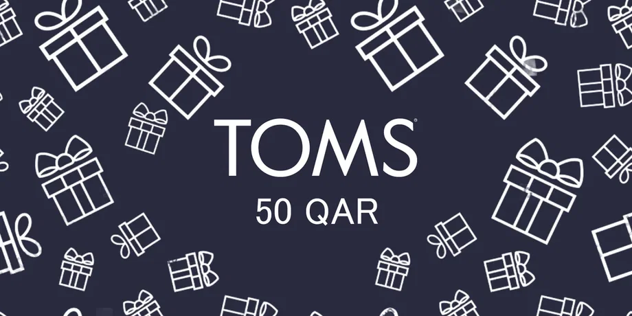 Toms 50 QAR Gift Card (Qatar) gallery image 2