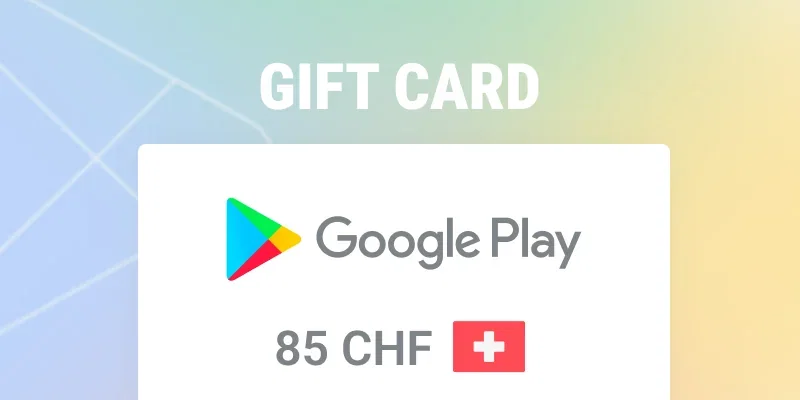 Google Play 85 CHF Gift Card (Switzerland) gallery image 2