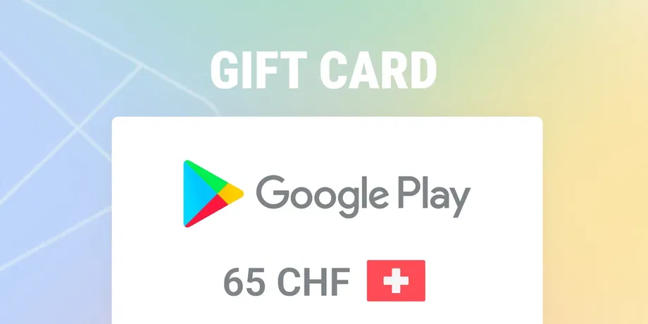 Google Play 65 CHF Gift Card (Switzerland) gallery image 2