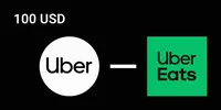 Uber 100 USD Gift Card (Global) thumb 2