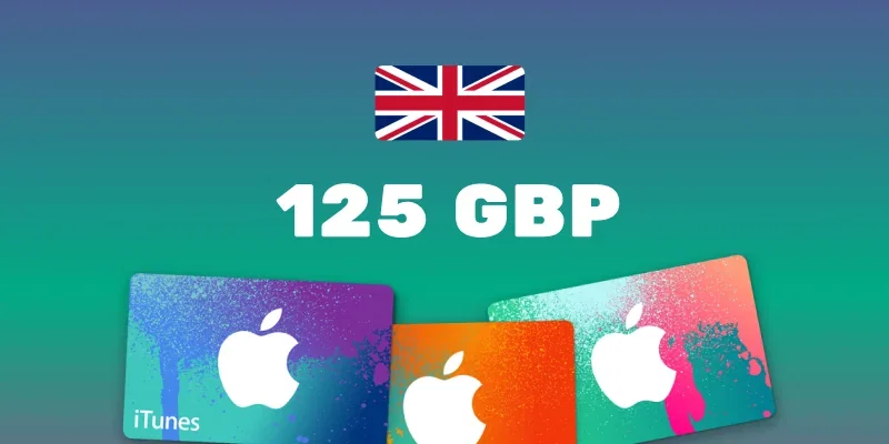 Apple iTunes 125 GBP Gift Card (United Kingdom) gallery image 2