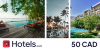 Hotels.com 50 CAD Gift Card (Global) thumb 2