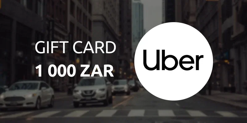 Uber 1000 ZAR Gift Card (South Africa) gallery image 2