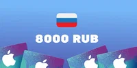 Apple iTunes 8000 RUB Gift Card (Russia) thumb 2