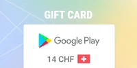 Google Play 14 CHF Gift Card (Switzerland) thumb 2