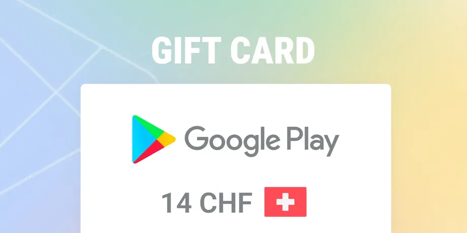 Google Play 14 CHF Gift Card (Switzerland) gallery image 2