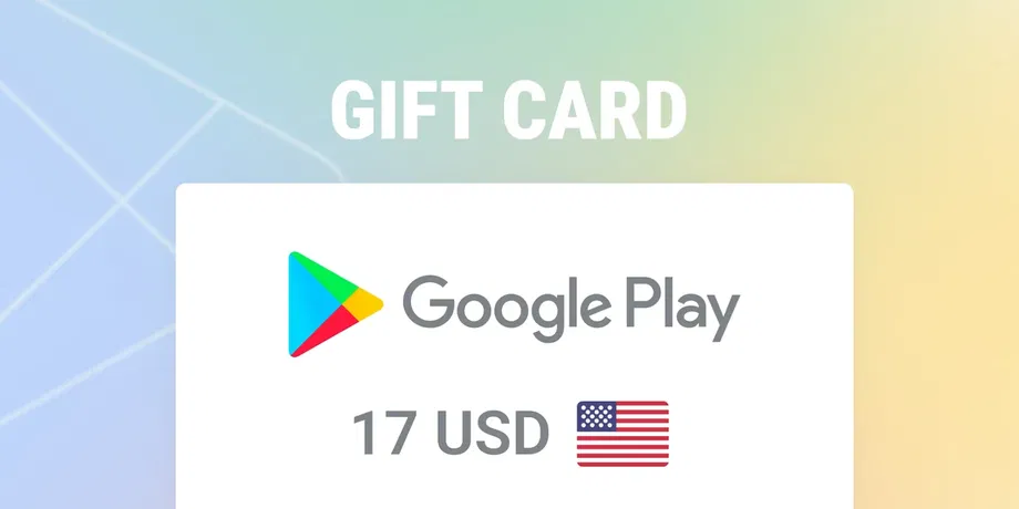Google Play 17 USD Gift Card (United States) gallery image 2