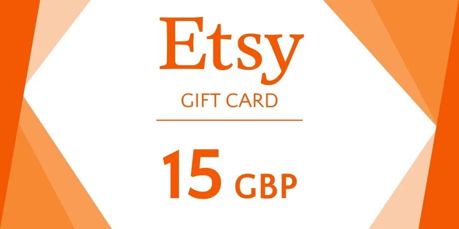 Etsy 15 GBP Gift Card (United Kingdom) gallery image 2