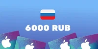 Apple iTunes 6000 RUB Gift Card (Russia) thumb 2