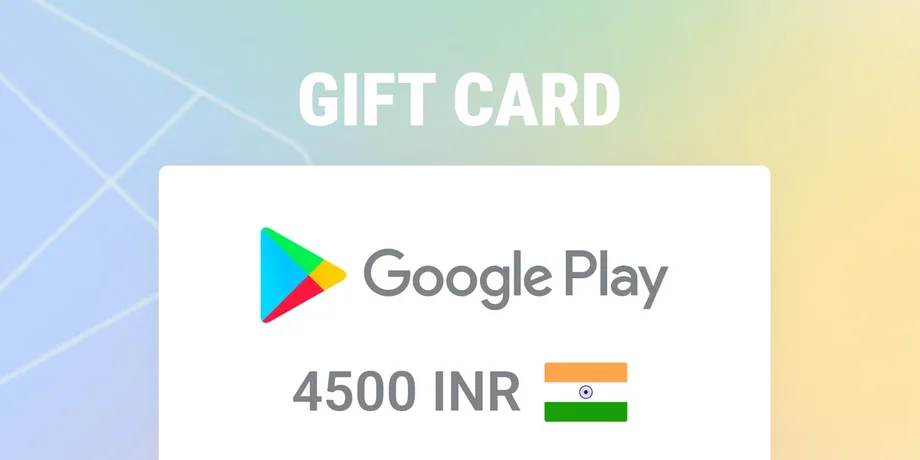 Google Play 4500 INR Gift Card (India) gallery image 2