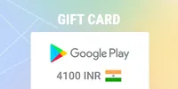 Google Play 4100 INR Gift Card (India) thumb 2