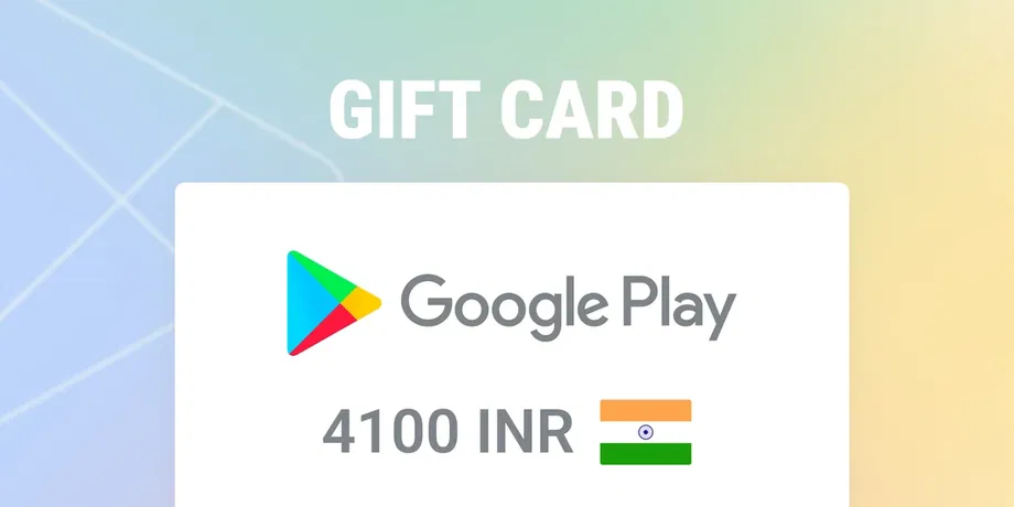 Google Play 4100 INR Gift Card (India) gallery image 2