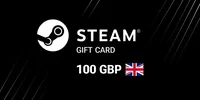 Steam Wallet 100 GBP Gift Card (United Kingdom) thumb 2