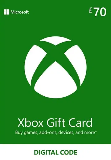 Xbox 70 GBP Gift Card (United Kingdom) gallery image 2