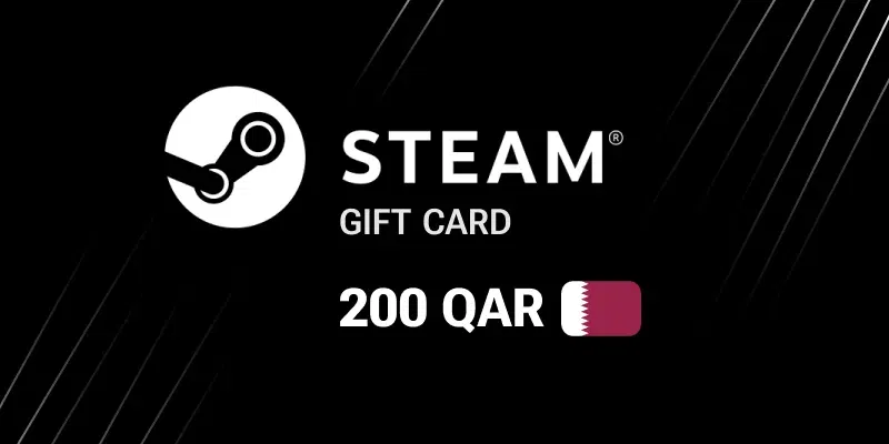 Steam Wallet 200 QAR Gift Card (Qatar) gallery image 2