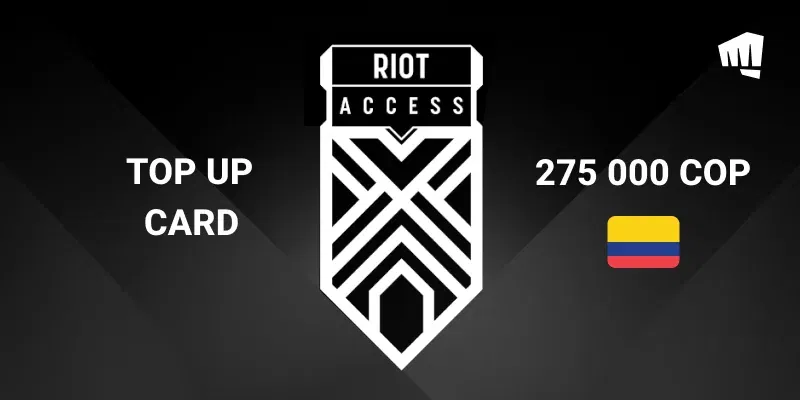 Riot Access 275000 COP Gift Card (Colombia) gallery image 2